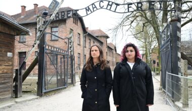 At Auschwitz, Diaspora Jews who lived through terror march alongside Holocaust survivors