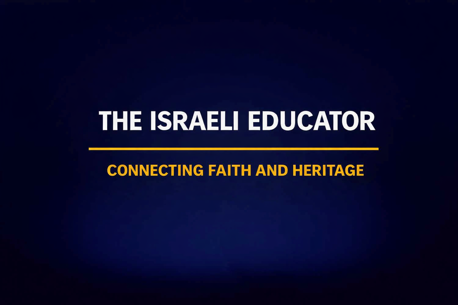 The Blogs: The Israeli Educator Helping Americans Rediscover Their Biblical Roots | Eliezer Avraham