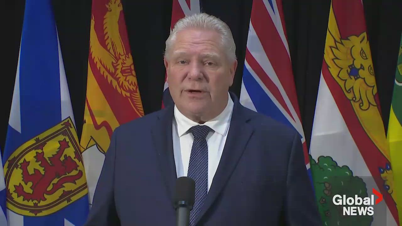 Click to play video: '‘Unacceptable, unethical’: Doug Ford reacts to Alberta separatist group asking for U.S. assistance'