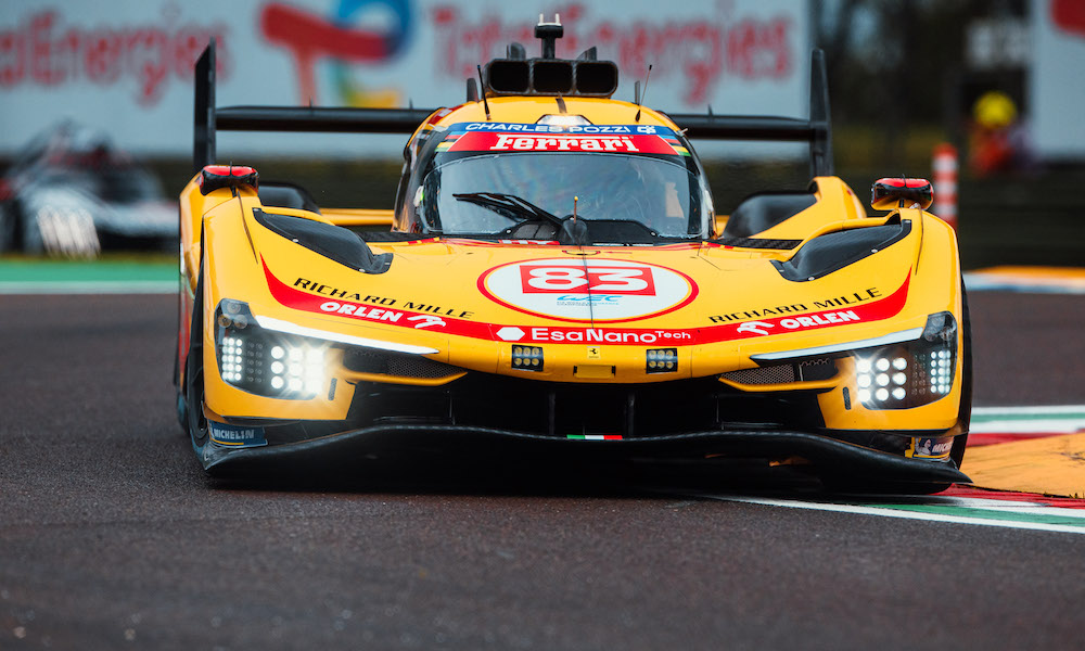 Kubica Leads Ferrari 1-2-3 in First Imola Practice – Sportscar365