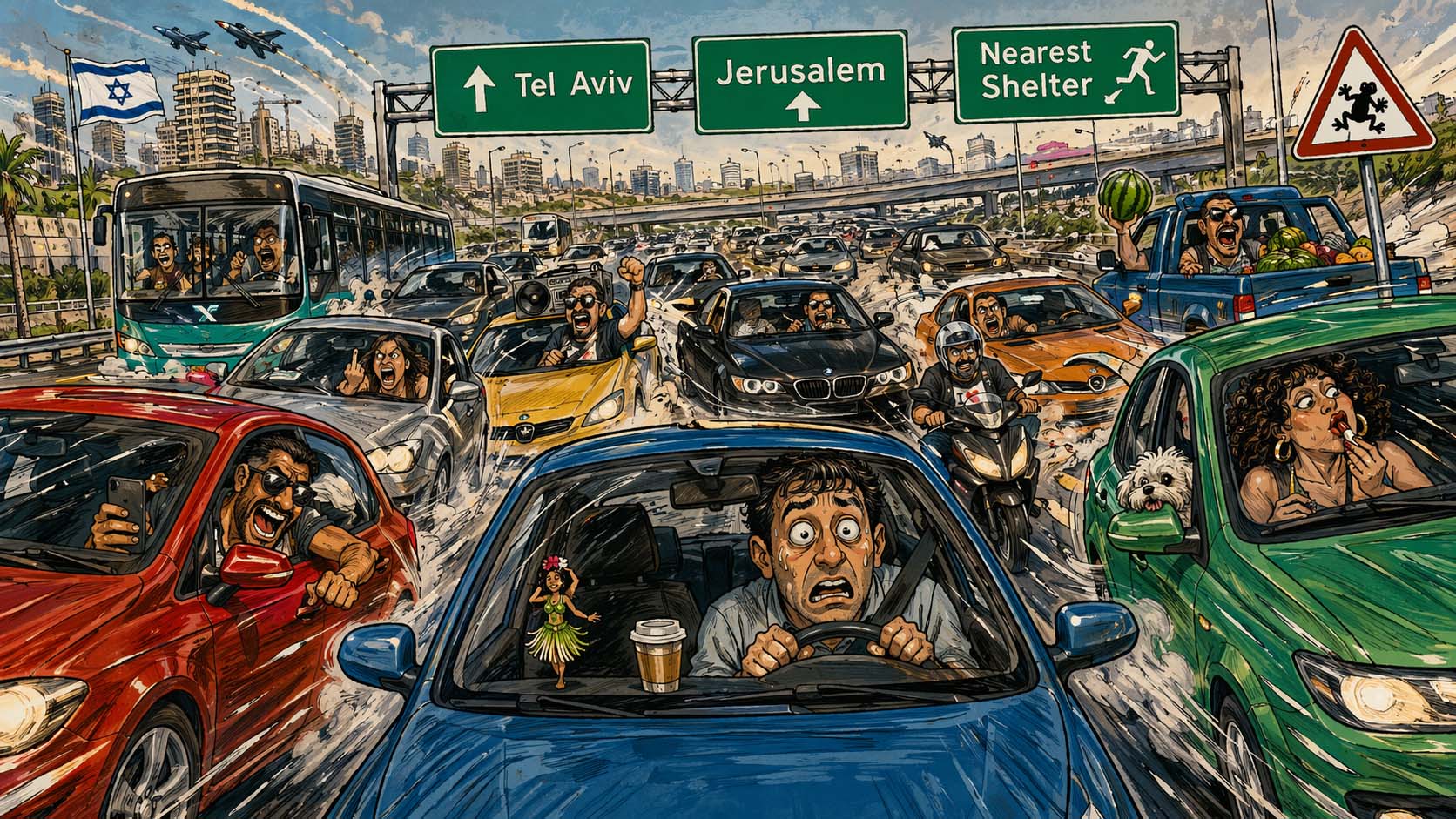 The Blogs: Driving in Israel after a ceasefire | Michael Katz