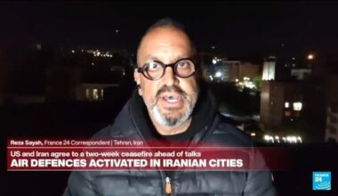 Iran closes Strait of Hormuz again as Israel pounds Lebanon, air defense systems go off in Tehran