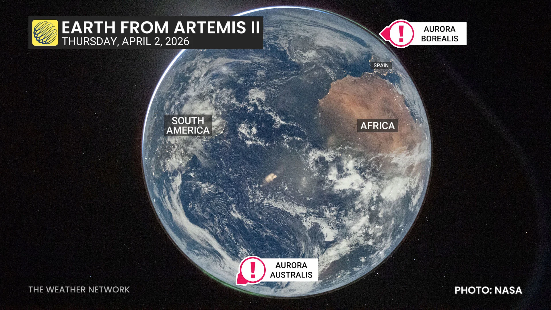 Earth from Artemis II