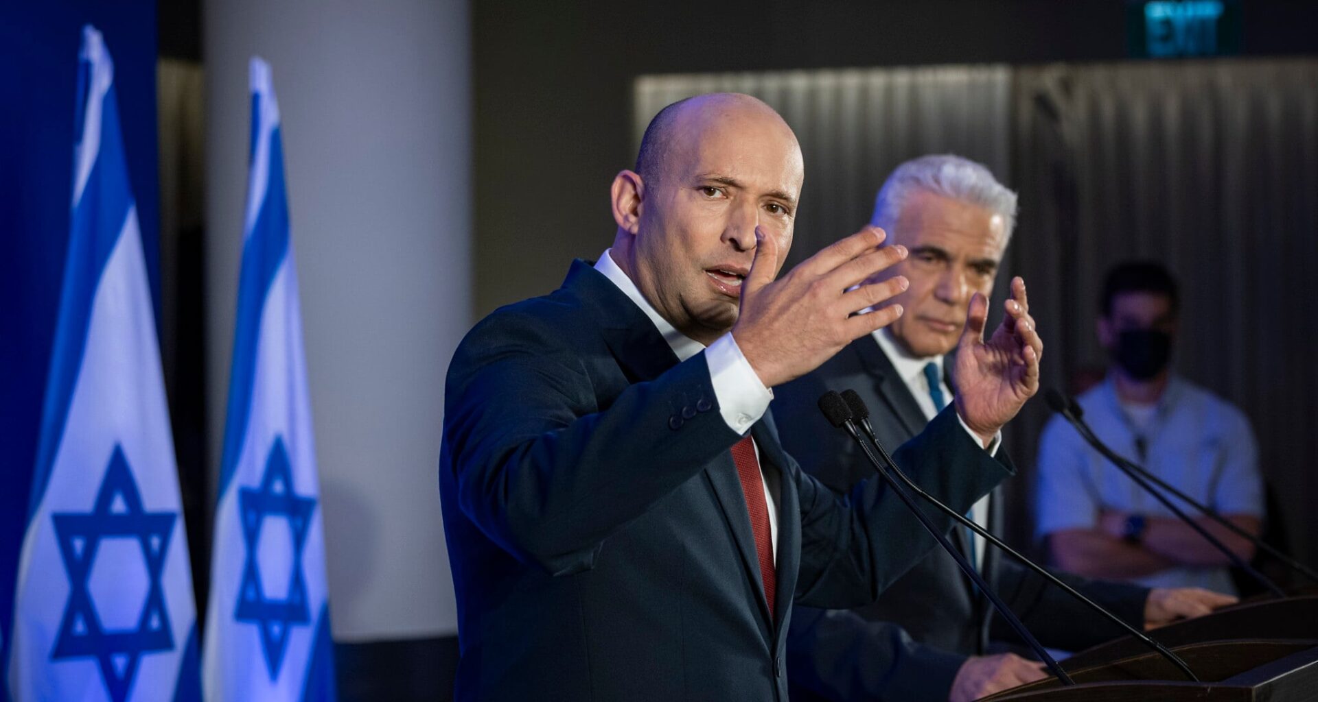 Launching joint slate, Bennett and Lapid promise ‘the era of division is over’