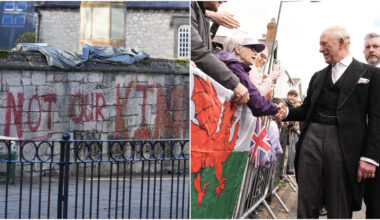 'Not our King' sprayed onto cathedral in escalation of campaign against monarchy