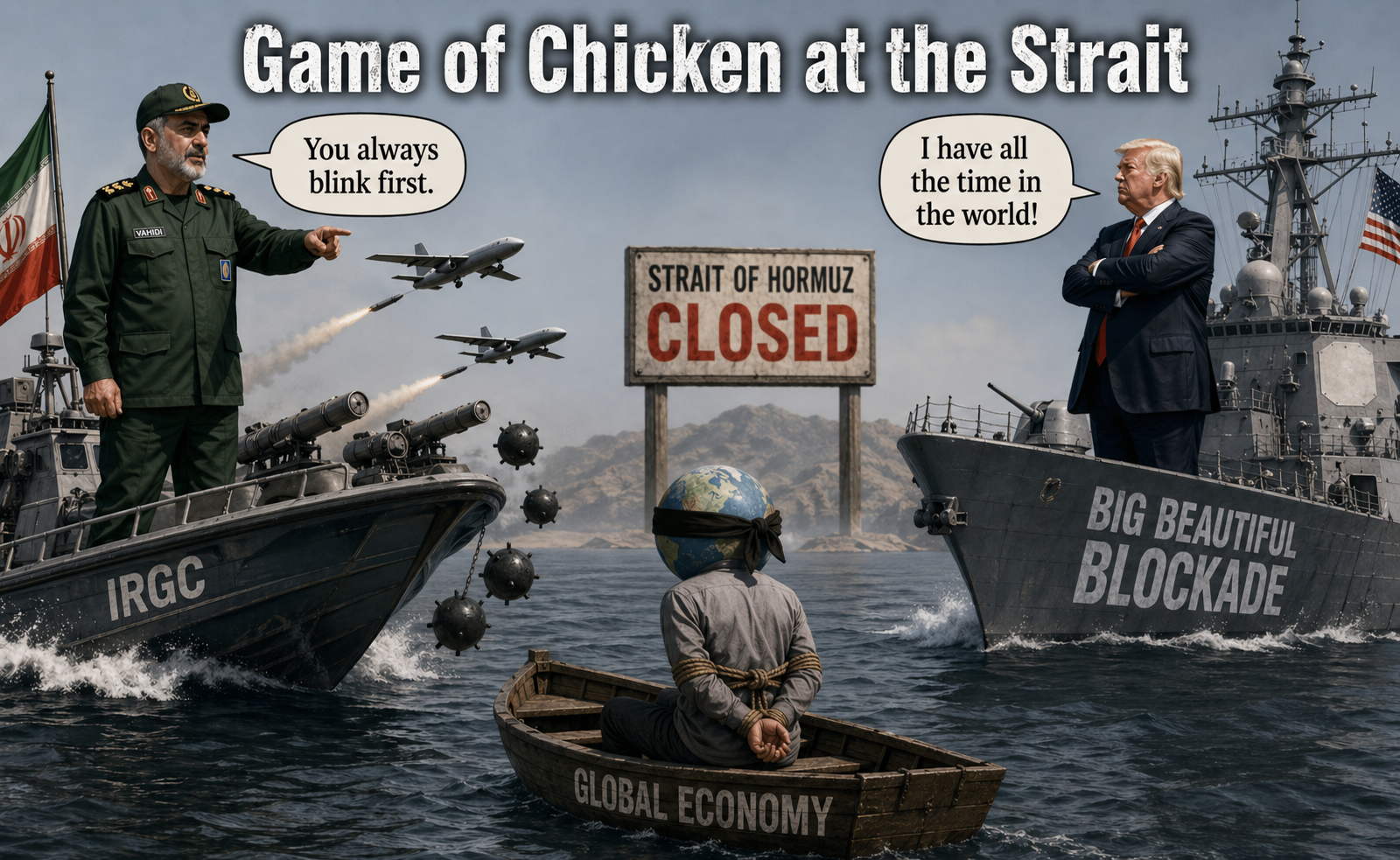 The Blogs: Iran War: Day 63 — The Economic Battlespace | William Keenan