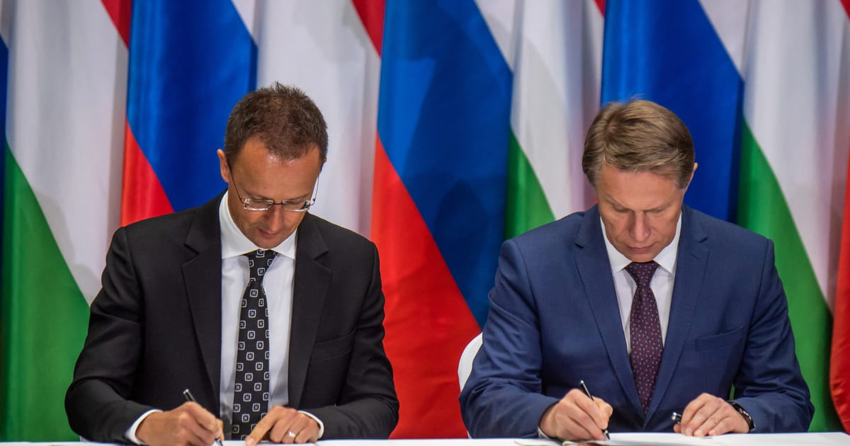 Hungary and Russia struck 12-point plan for closer ties, documents show – POLITICO