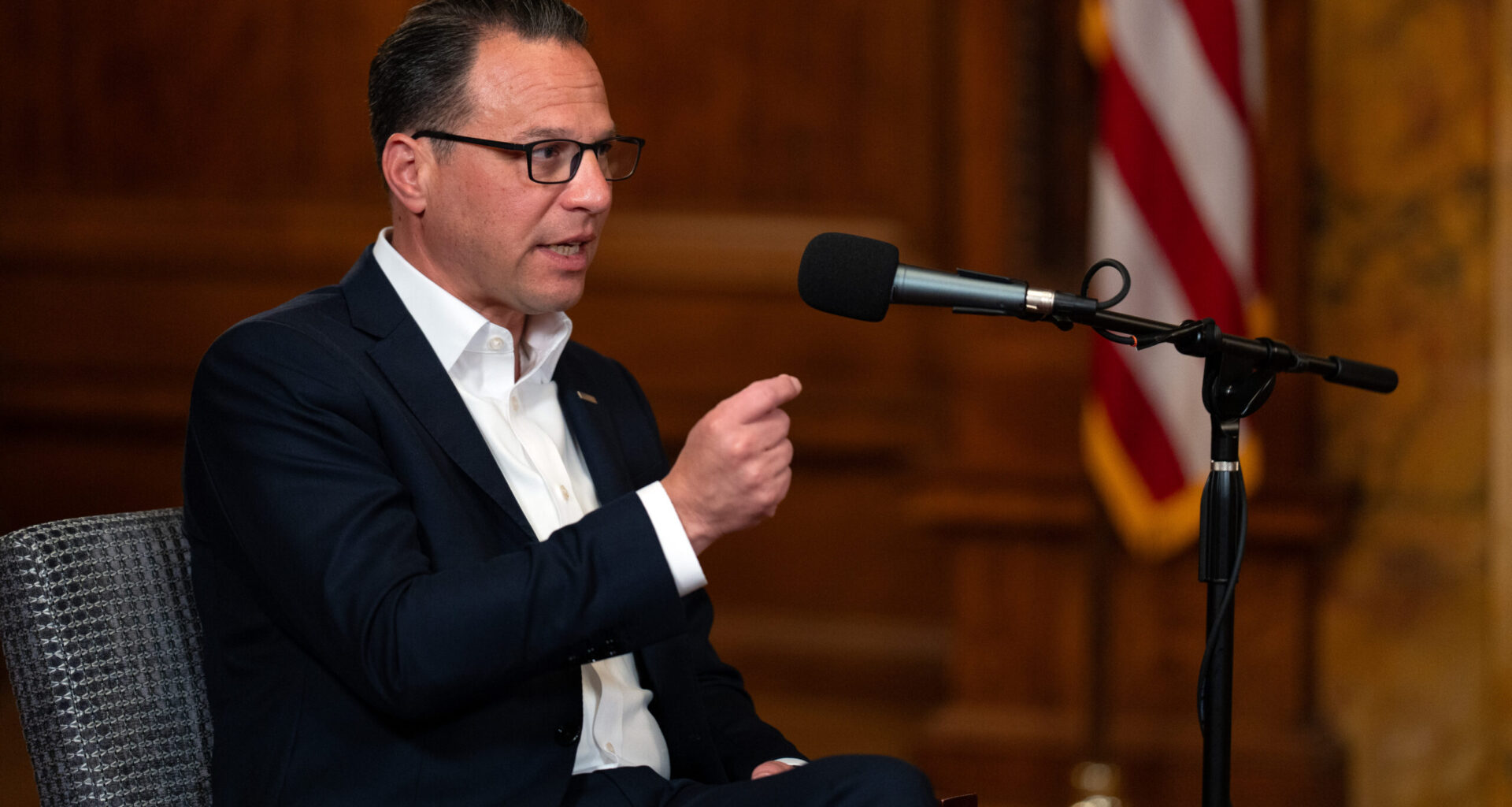 Josh Shapiro calls for continued U.S. aid to Israel, and to use it as leverage