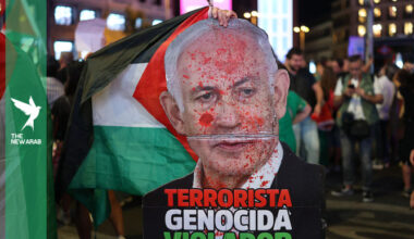 Israel 'reprimands' Spain over blowing up of Netanyahu effigy