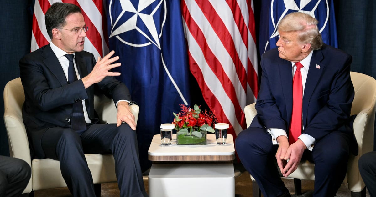 Trump vented at Rutte over NATO inaction on Iran during turbulent meeting – POLITICO