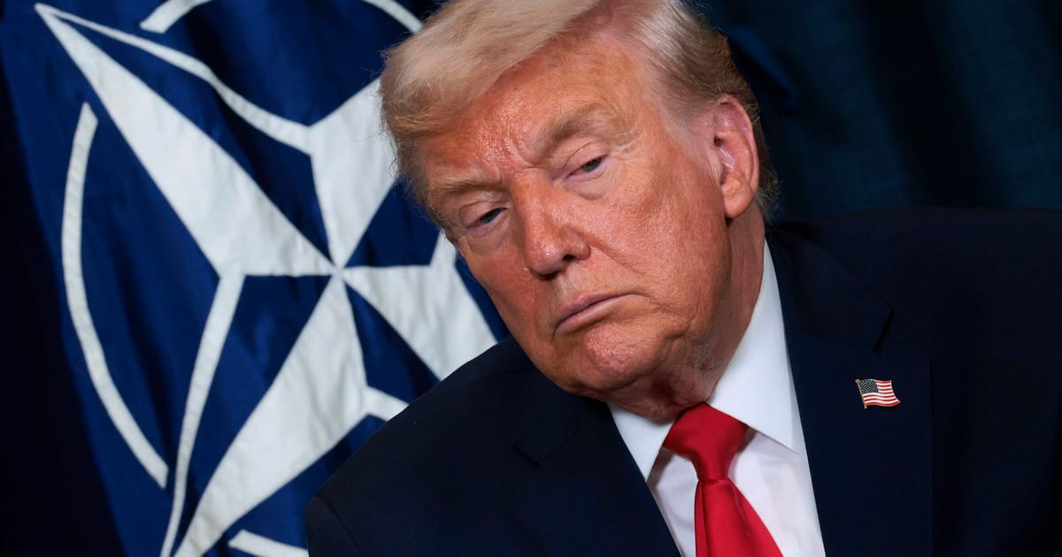 Trump says he’s considering pulling out of NATO – POLITICO