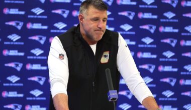 Patriots’ Mike Vrabel to seek counseling, miss Day 3 of NFL Draft