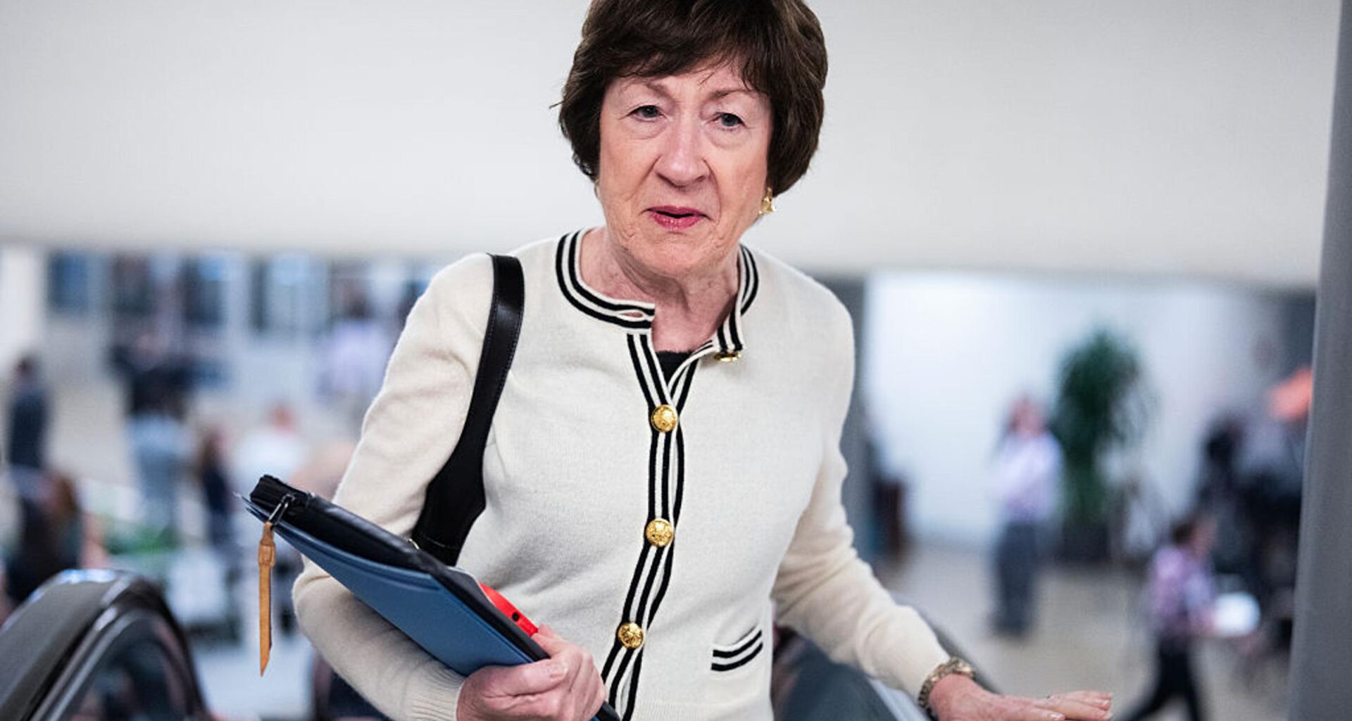 Collins Joins Democrats in Voting For Measure to End Iran War