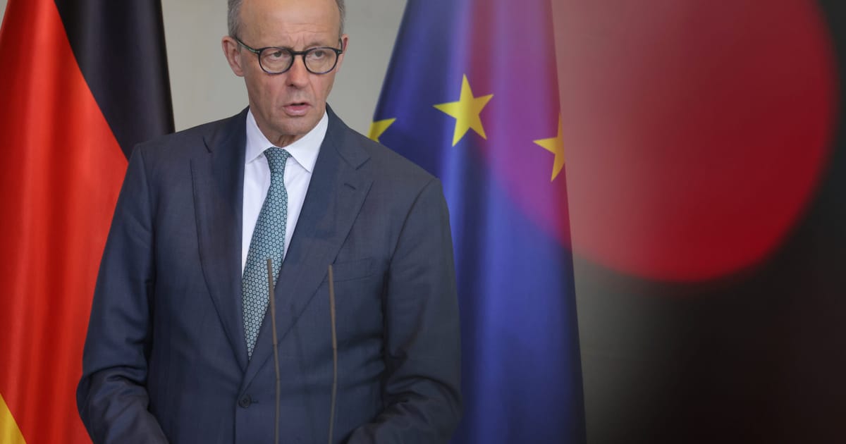 Merz’s popularity sinks to new lows as German government support collapses – POLITICO