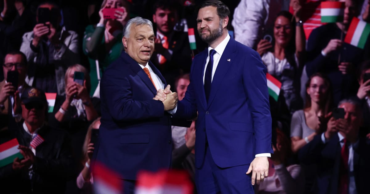 Vance, after rallying in Hungary for Orbán, says he wasn’t surprised by the autocrat’s defeat – POLITICO