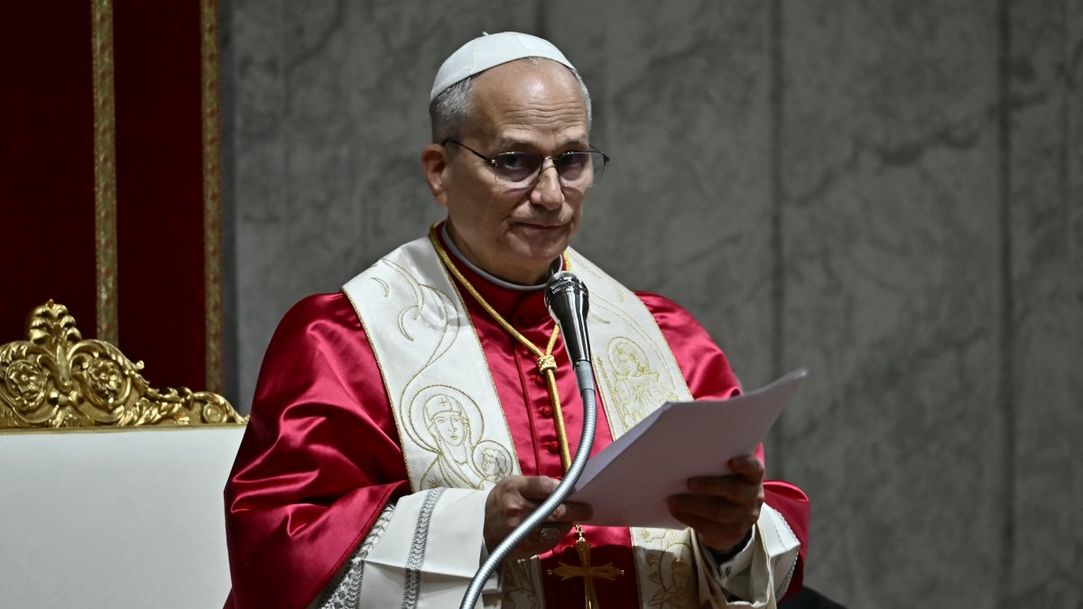 Pope Leo XIV blasts ‘delusion of omnipotence’ fueling the war in Iran – NBC 7 San Diego