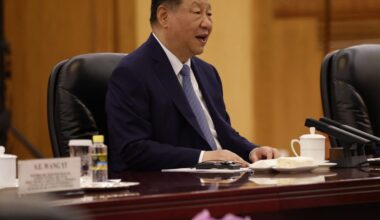 Xi Jinping says the world order is ‘crumbling into disarray’