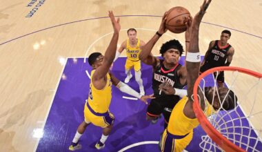 No Kevin Durant, no answer: Lakers take Game 1 from Rockets