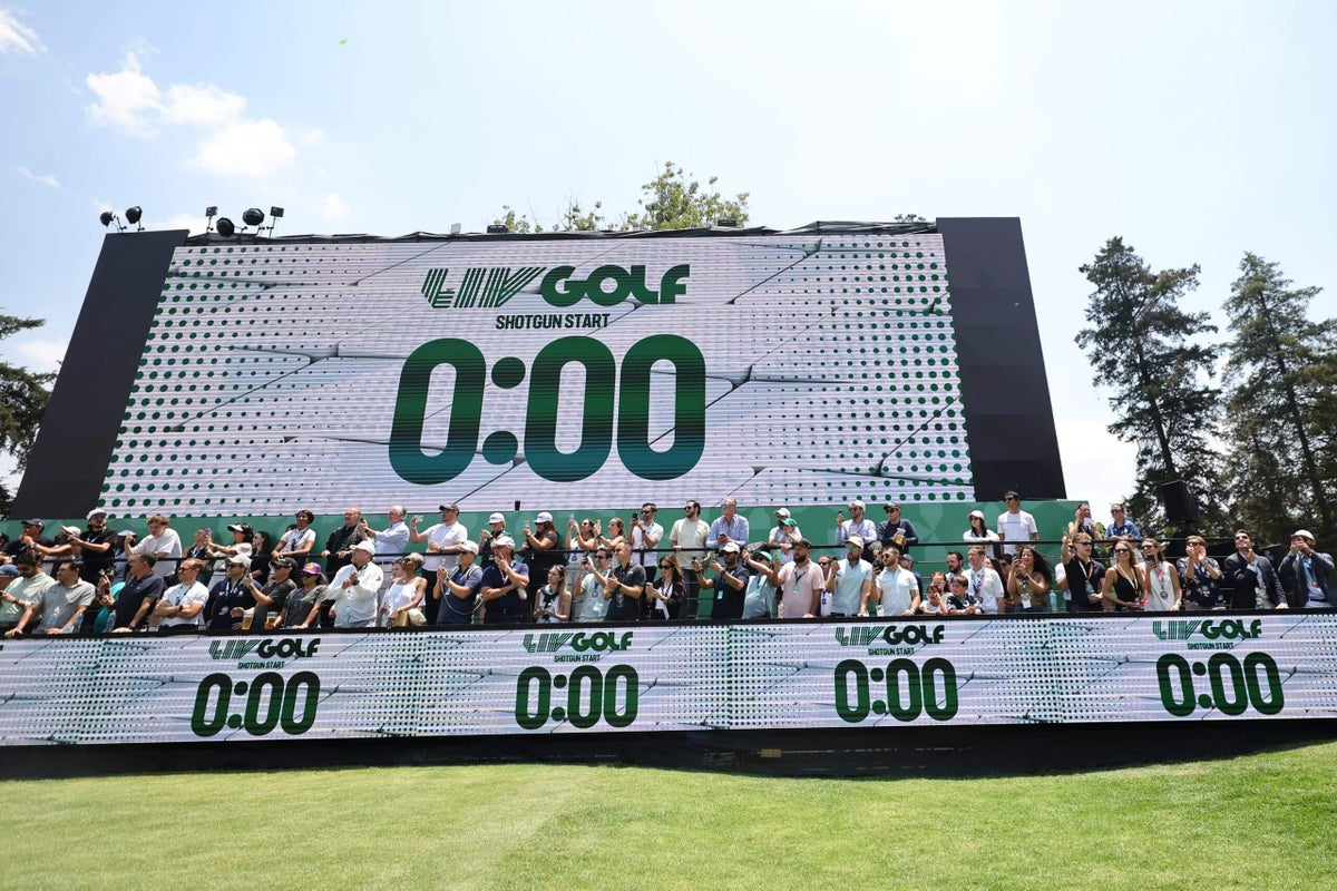 LIV from Mexico City, a golf league thrust into tumult