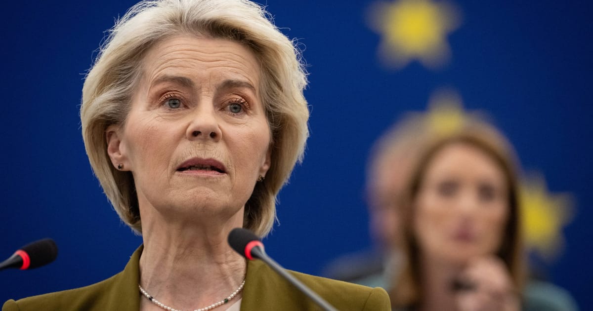 Iran war costs EU €500M a day, von der Leyen warns – POLITICO