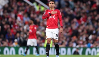 Casemiro equals Dwight Yorke's Man Utd record