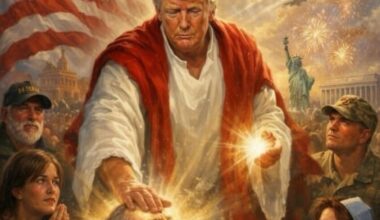 Trump deletes AI image of himself as Jesus-like figure after widespread outrage