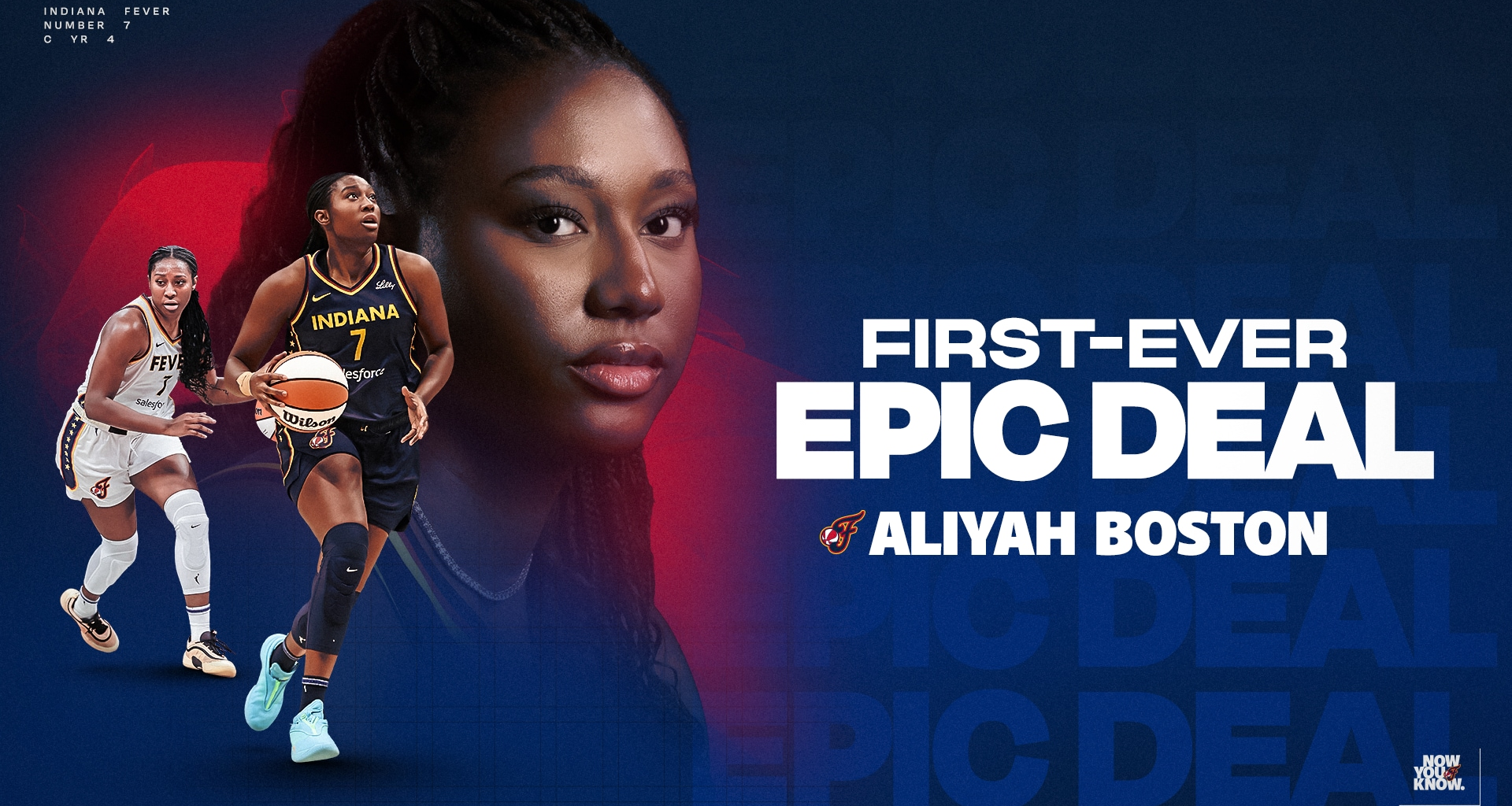 Aliyah Boston Makes History, Signing WNBA’s First-Ever EPIC Provision Agreement - Indiana Fever
