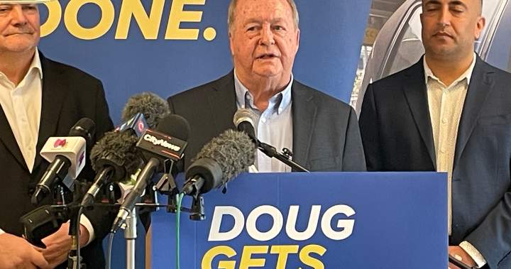 Former Surrey mayor Doug McCallum running again for top job - BC