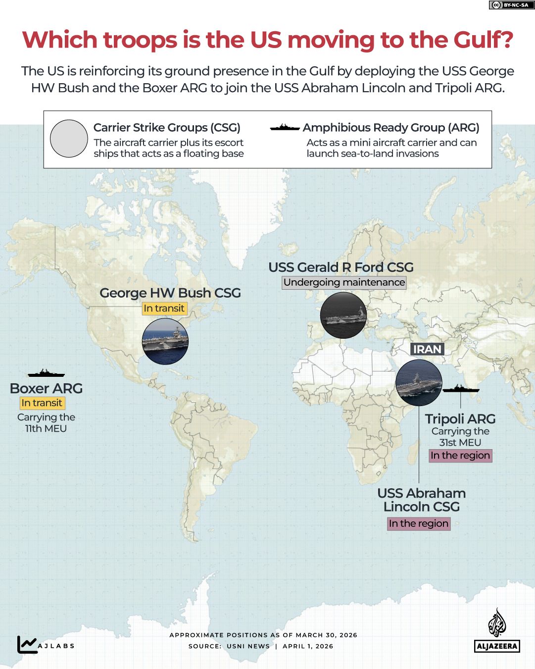 INTERACTIVE - What troops is the US moving to the Gulf? - MAR 31, 2026-1775041715