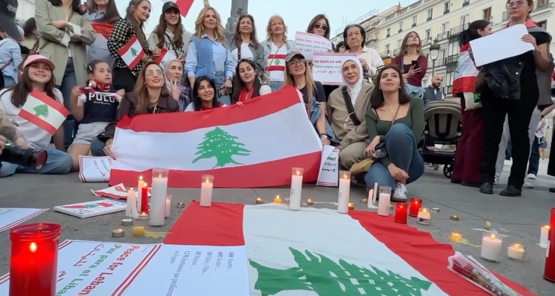 Vigil held in Madrid for victims of Israeli strikes on Lebanon | News