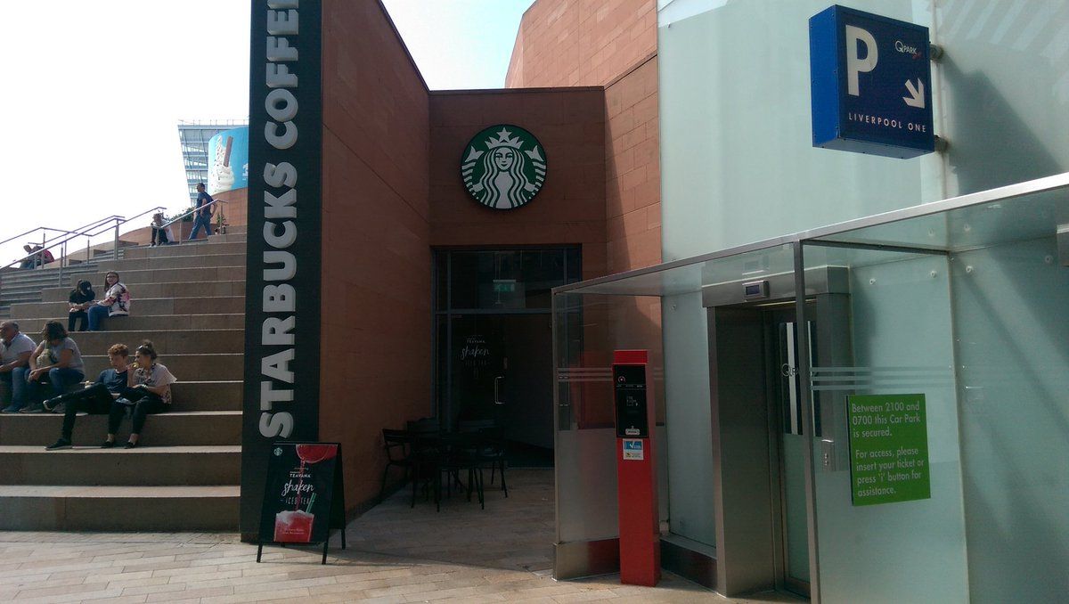 The Starbucks at the centre of the 'suspicious package' drama at Liverpool One