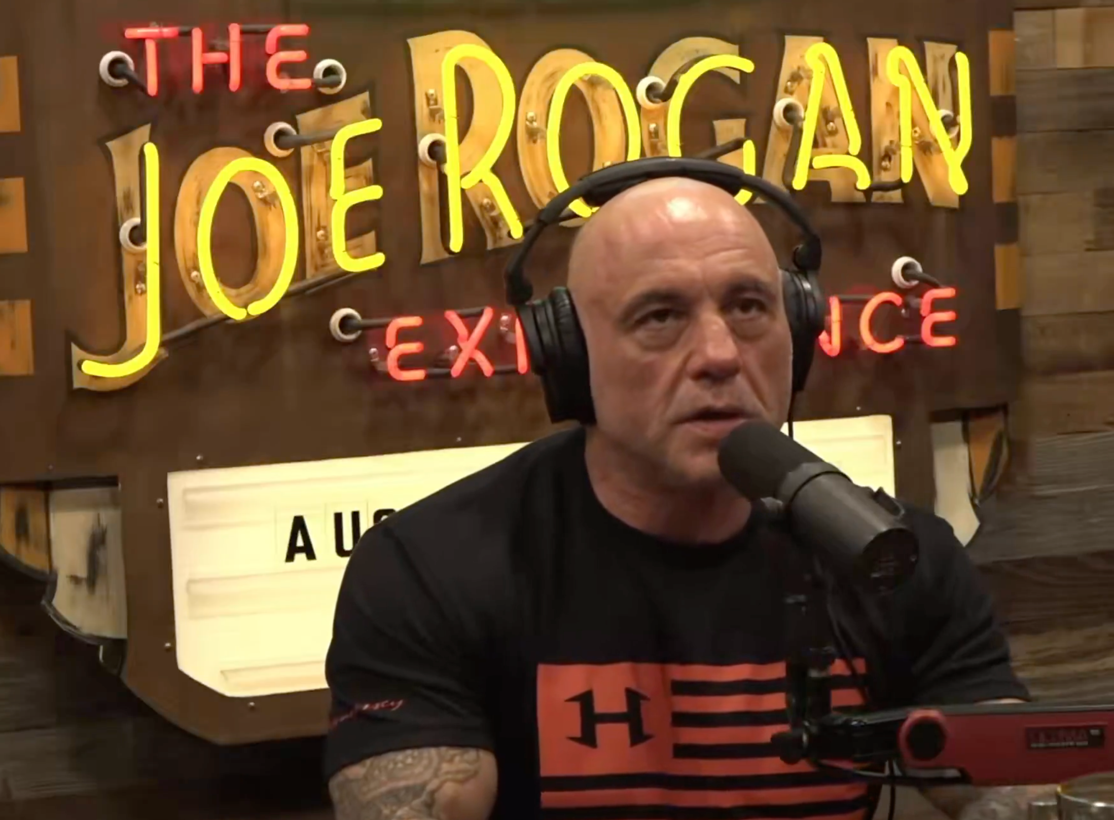 Rogan recalled his dismay and disbelief at first hearing of the joint U.S.-Israeli airstrikes against Iran
