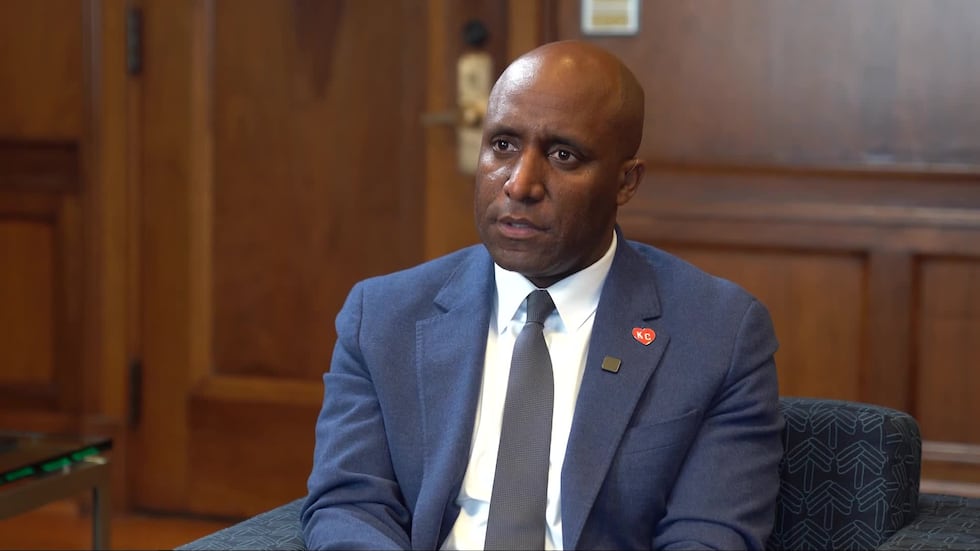 FILE — Kansas City Mayor Quinton Lucas sits down with KCTV5 for an interview about the city...