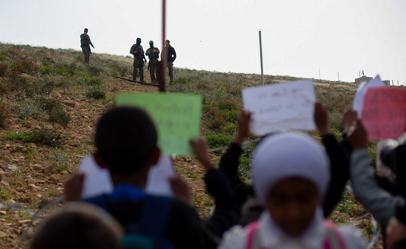 As barbed wire blocks kids from class, Palestinians stage ‘Freedom School’ | Israel-Palestine conflict News