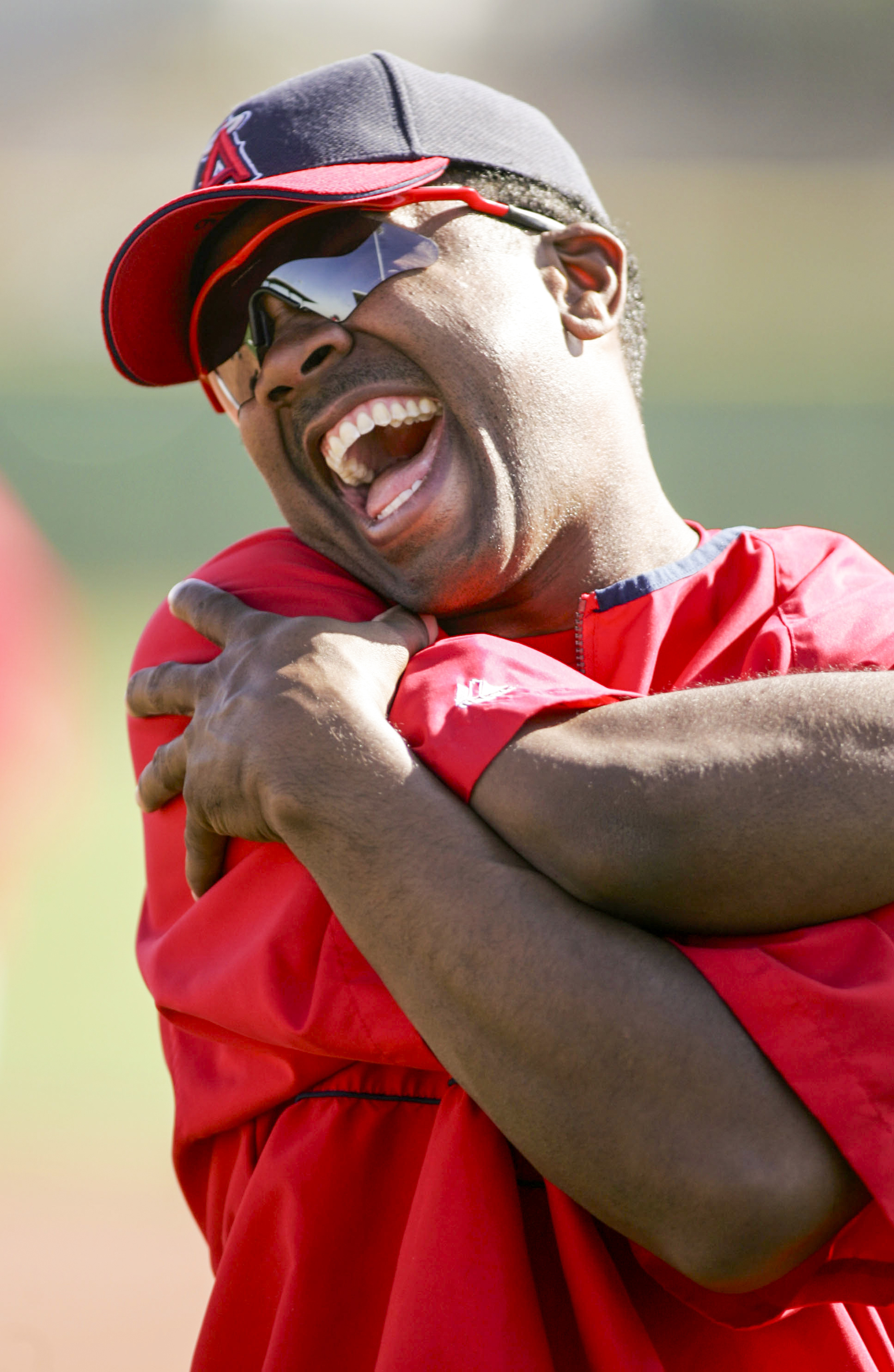 Garret Anderson of Angels the during Angels Spring Training 2006...