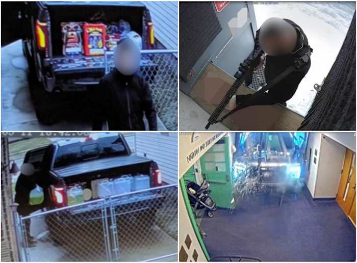 What man was doing before targeting Temple Israel