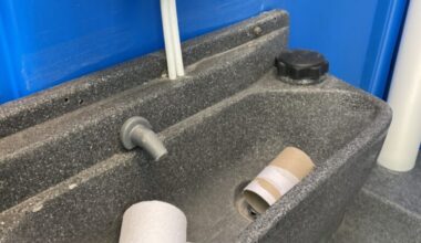 There was no supply of clean hot and cold or warm water on site