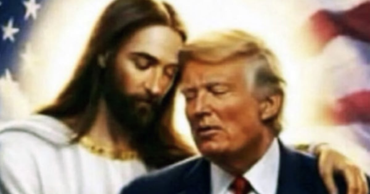 Trump posts image of himself with Jesus as administration’s pope criticism continues - CTV News