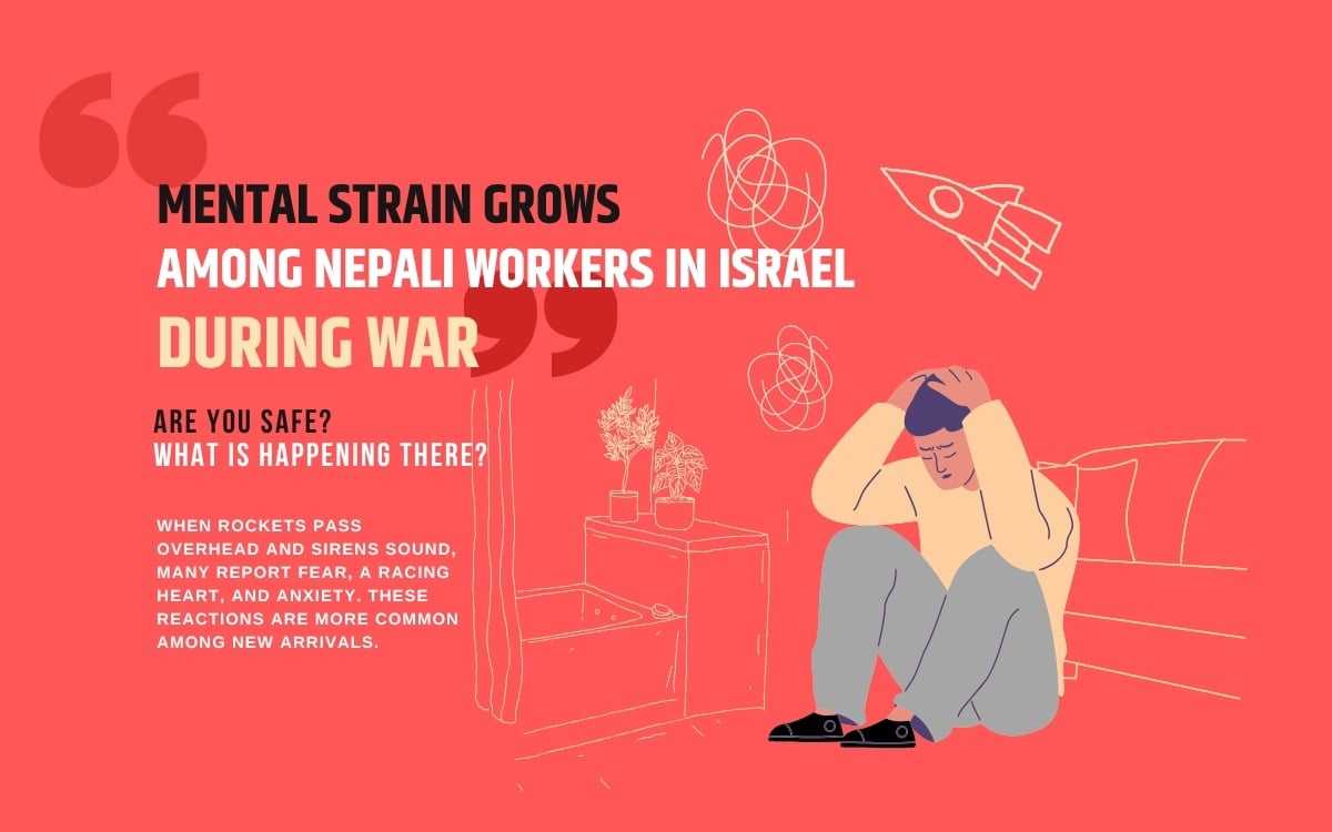The Blogs: Mental Strain Grows among Nepali Workers in Israel during War | Krishna Paksha Thapa