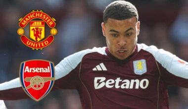 Aston Villa set asking price for Rogers as Man Utd, Arsenal 'renew interest' in England star