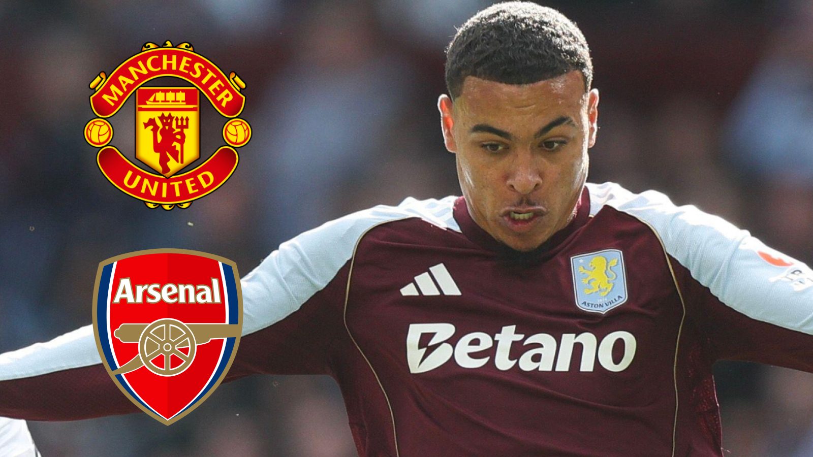 Aston Villa set asking price for Rogers as Man Utd, Arsenal 'renew interest' in England star