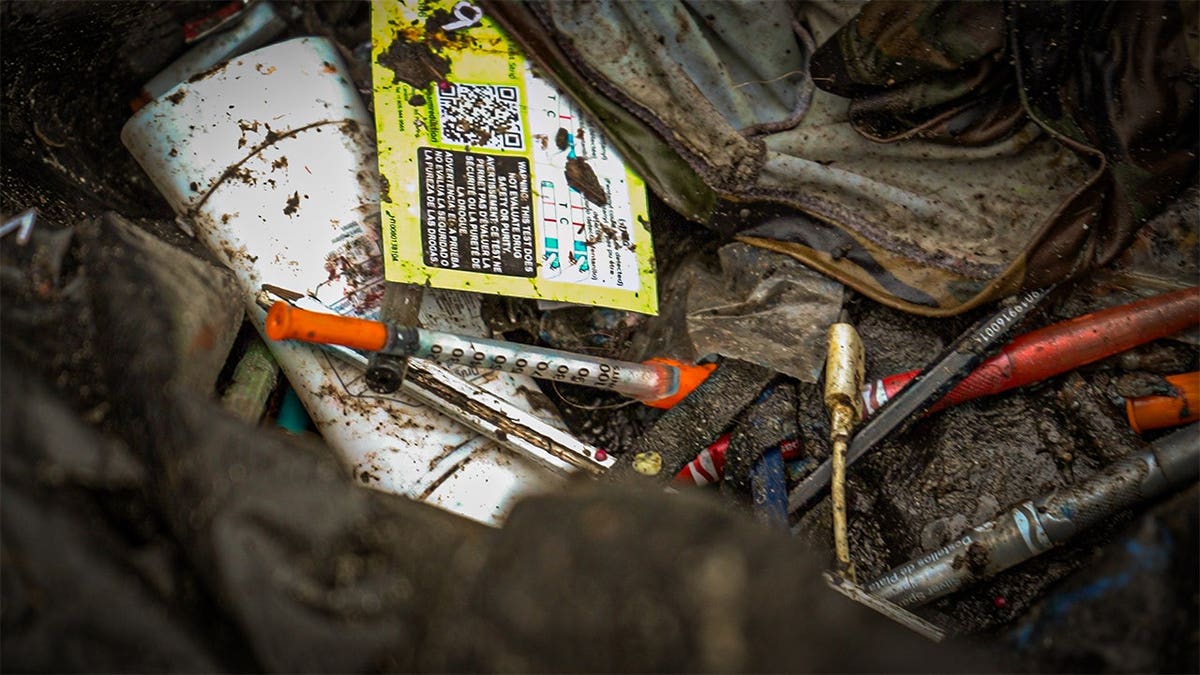 Needles-lie-on-the-ground-near-Daejeon-Park