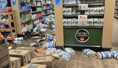 Man charged with arson after fire causes extensive damage in DTES grocery store - BC