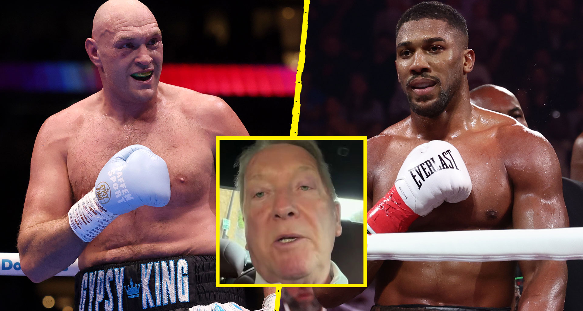 Tyson Fury vs Anthony Joshua update given by Frank Warren including most likely venue and date