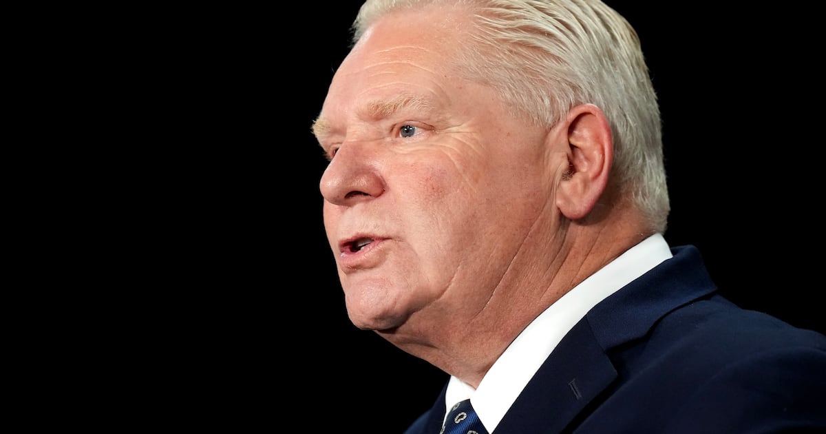 Doug Ford to sell Ontario government plane