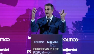 After clashing with Trump and Israel, Sánchez casts Spain as moral model for EU – POLITICO