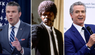 Pete Hegseth Mocked By Gavin Newsom Over Pulp Fiction Prayer Fiasco