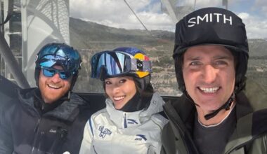 Former PM Trudeau, Prince Harry share skiing selfie - CTV News