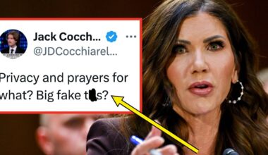 Noem Faces Backlash After Privacy Request In Scandal