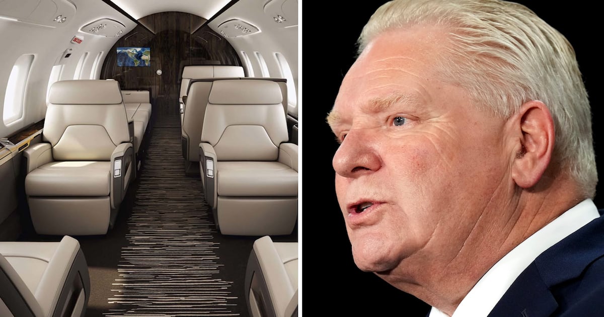 Doug Ford says he's heard 'loud and clear' on cancelled jet